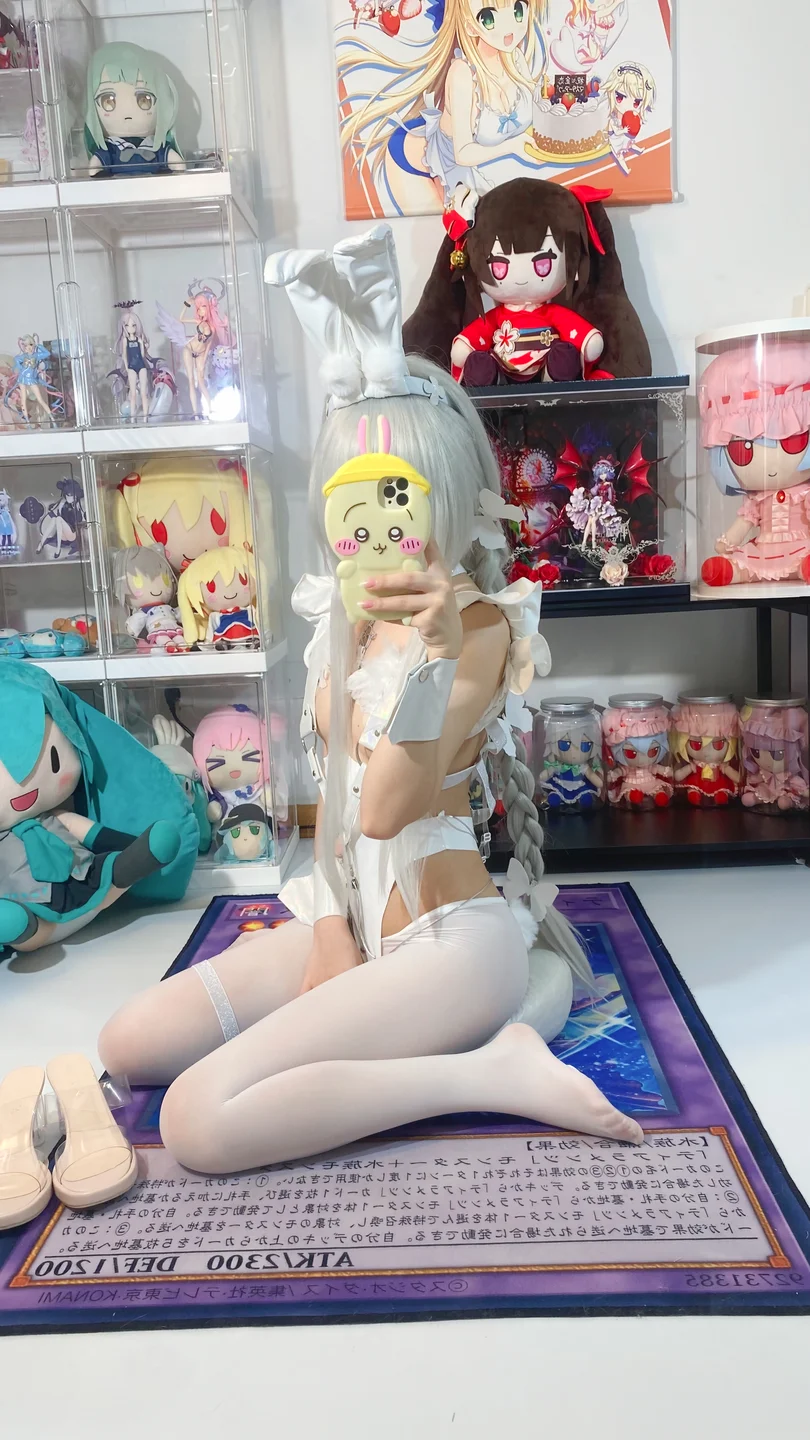 白栎Shirly - 碧蓝航线 恶毒白兔 [66P,10V-1.2GB] tg@simisebaisi 【丝足阁】027.webp